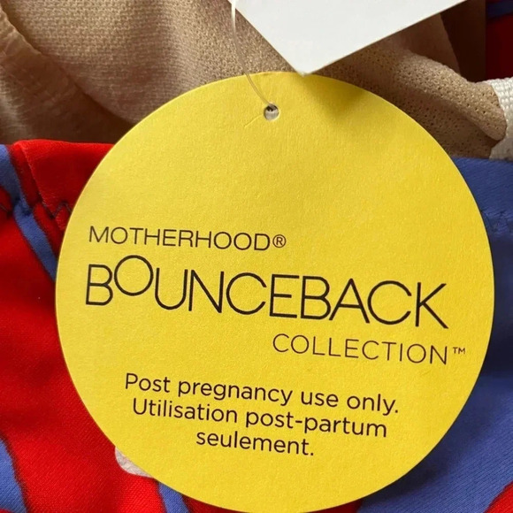 NWT Motherhood Bounce Back Post Pregnancy Compression Nursing Swimsuit NEW - Picture 5 of 8